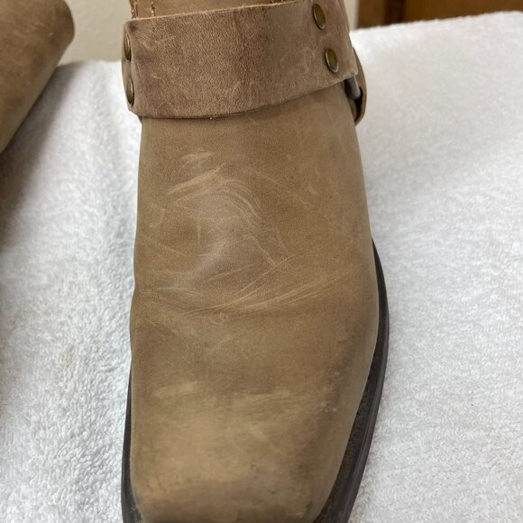 Penny Loves Kenny Harness Leather Bike Boots 6m - Picture 3 of 10